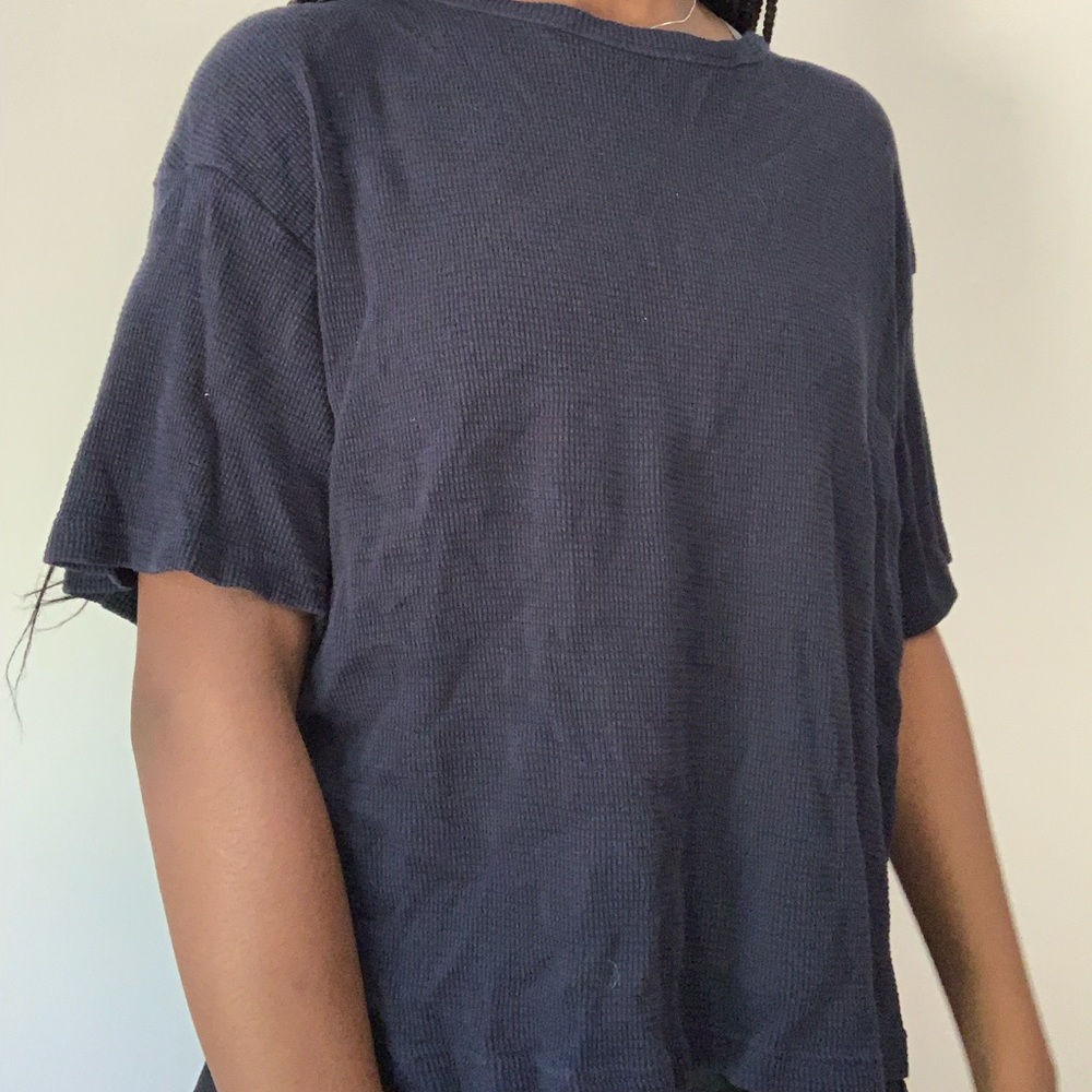 ‘Woven’ Loose/Oversized Tee